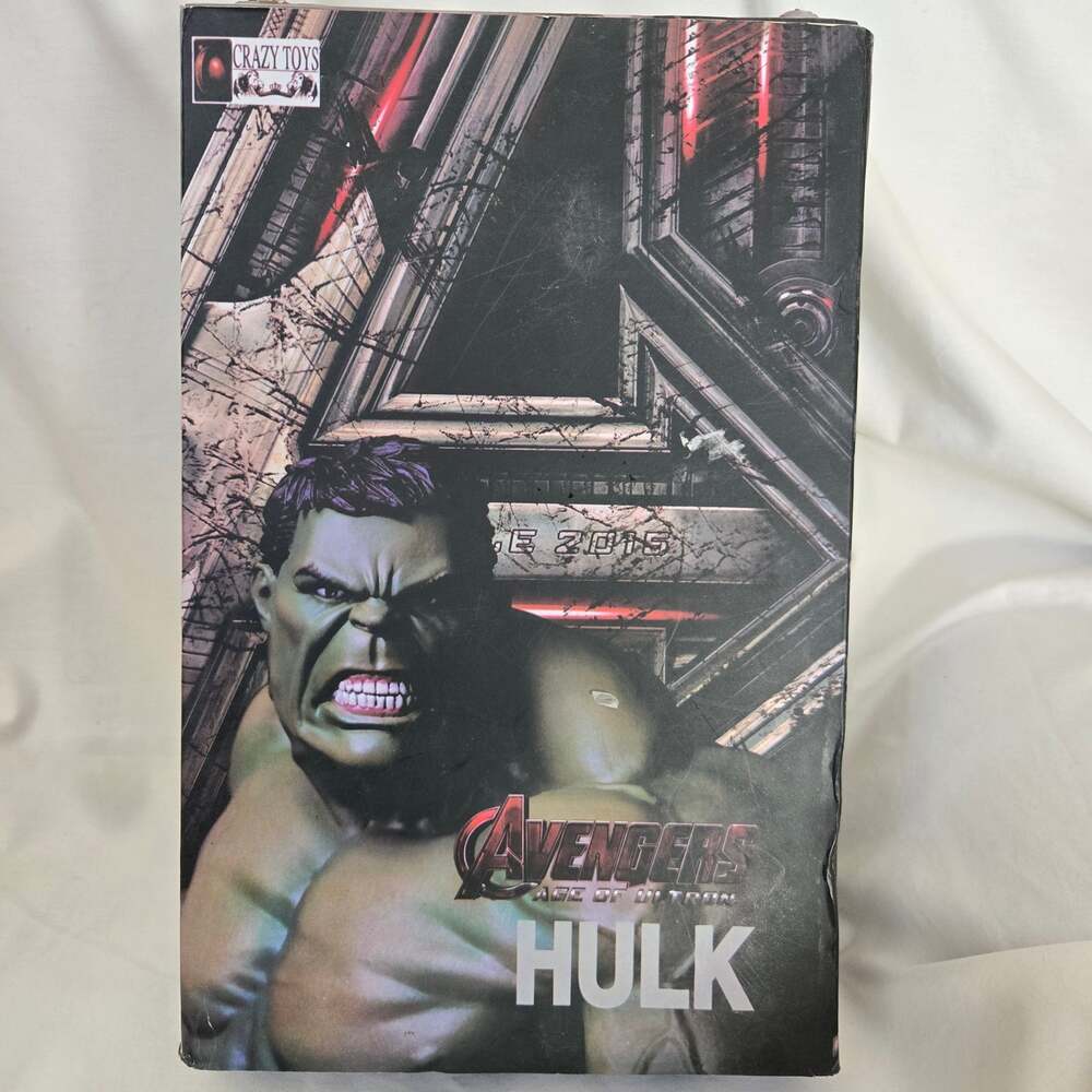 Hulk Avengers Crazy Toys New Open Box **READ**